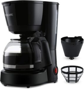 BOSCARE Programmable Coffee Maker with reusable filter