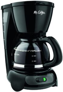 Mr. Coffee 4-Cup Switch Coffee Maker with Permanent filter